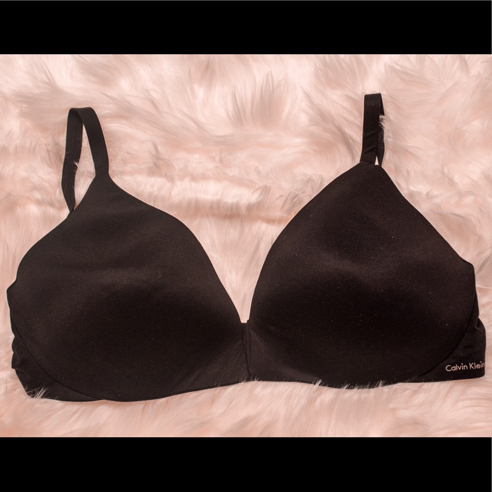 Black Calvin Klein Bra